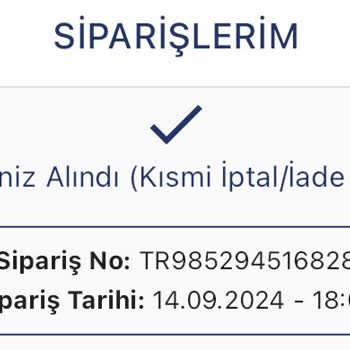 İndirimli Ürünlerin İptali ve Eksik Siparişler