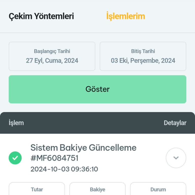 Betine Kazancımın Silinmesi Ve Ödeme Sorunu!