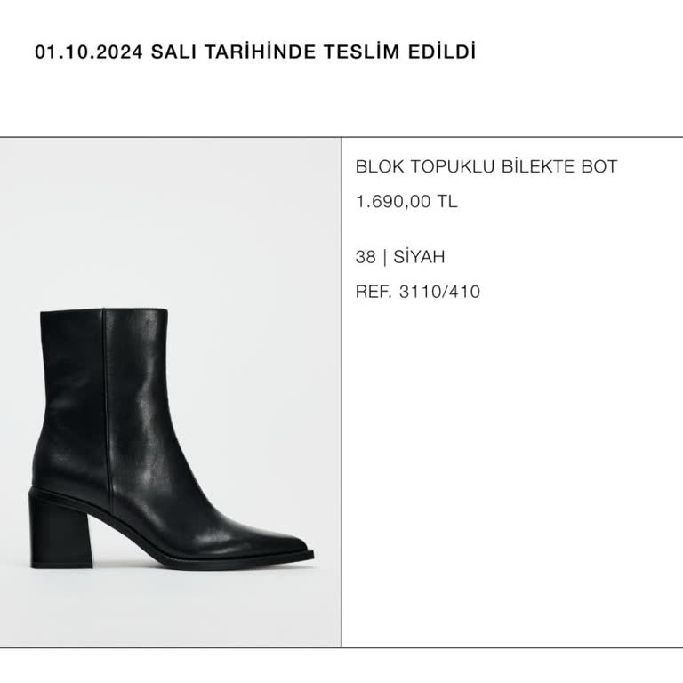 Zara Online Siparişim Teslim Edilmedi Ve Müşteri Hizmetleri Yetersiz!