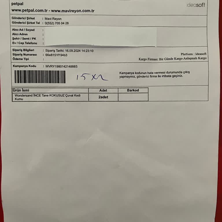 Eksik Kedi Kumu Teslimatı ve İletişim Sorunları