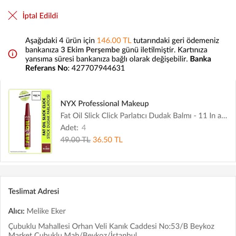 İnternetten Alışverişte Ürün İptali Mağduriyeti