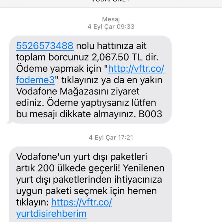 Fahiş Fatura ve İletim Sorunu: Vodafone'un Müşteri Hizmetleri Çıkmazı