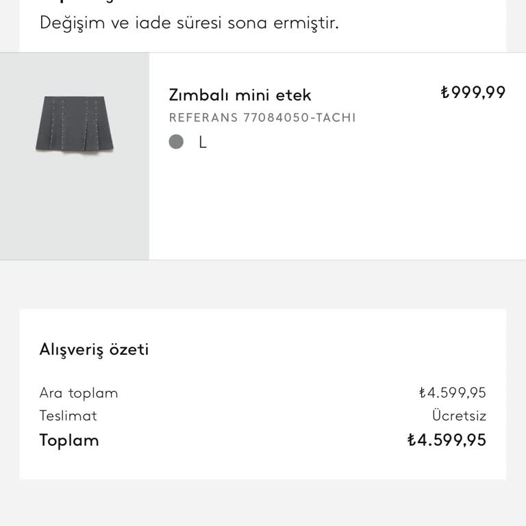 Eksik Ürün ve İletişim Sorunu