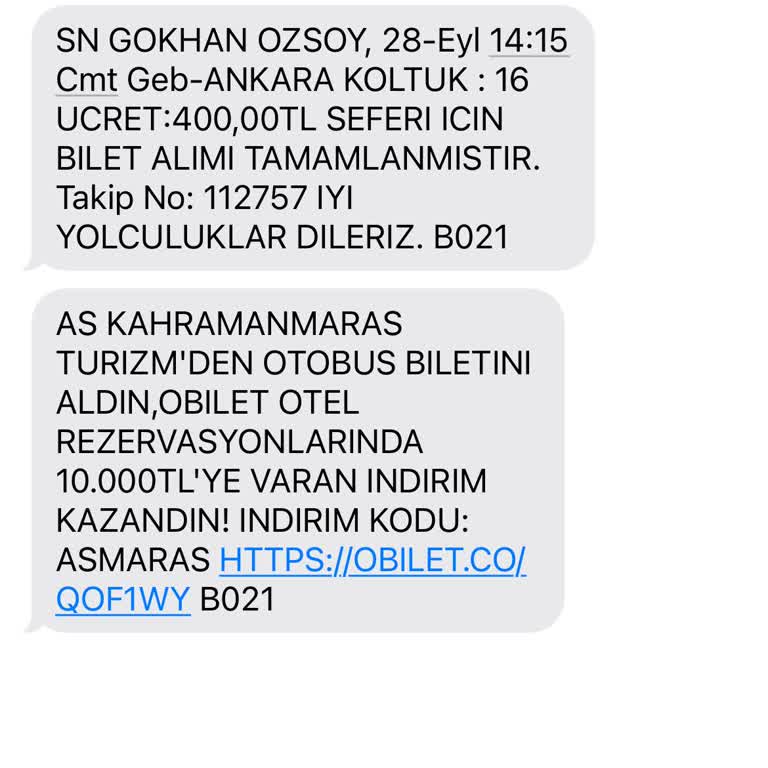 Pamukkale Turizm'de Fatura Sorunu ve Kötü Müşteri Hizmeti