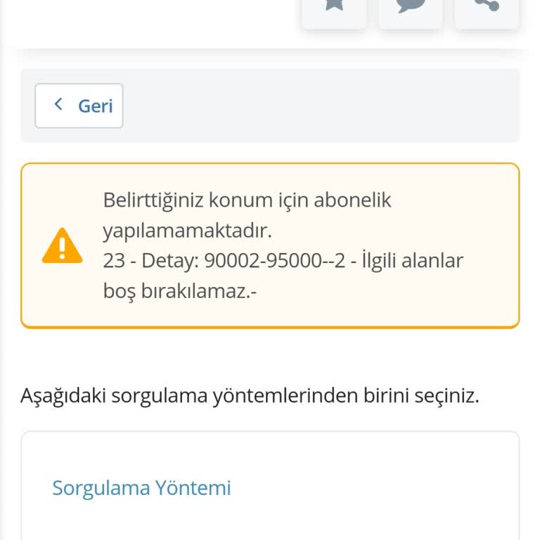 E-Devlet Abonelik Başvurusu Sürekli Hata Veriyor