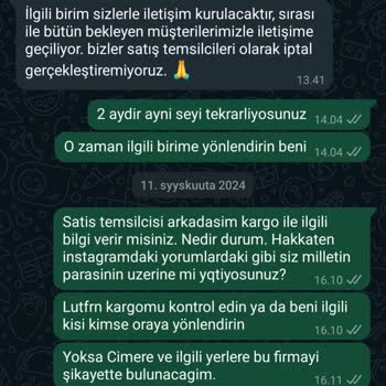 Sipariş Edilen Yolluk Hala Ulaşmadı, İade Talebi Reddediliyor