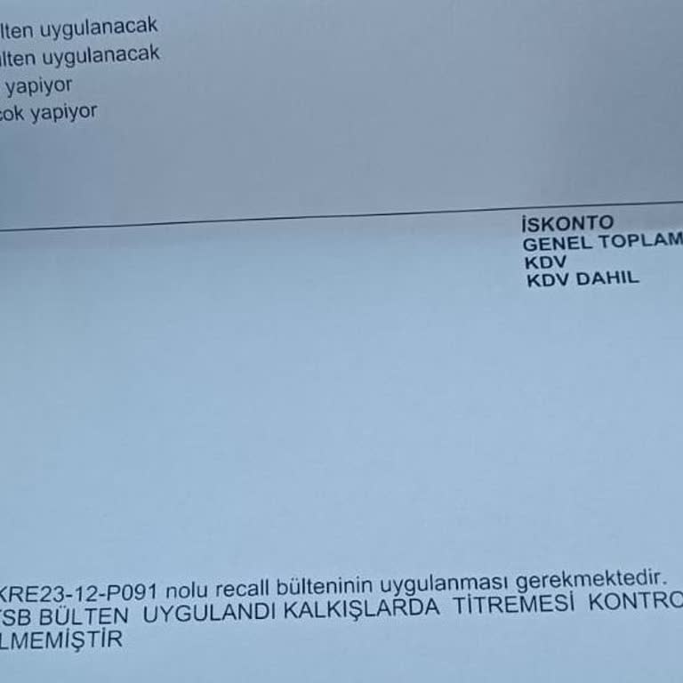 Kia Sportage Kalkışlarda Titreme Sorunu ve Yetersiz Servis Cevapları