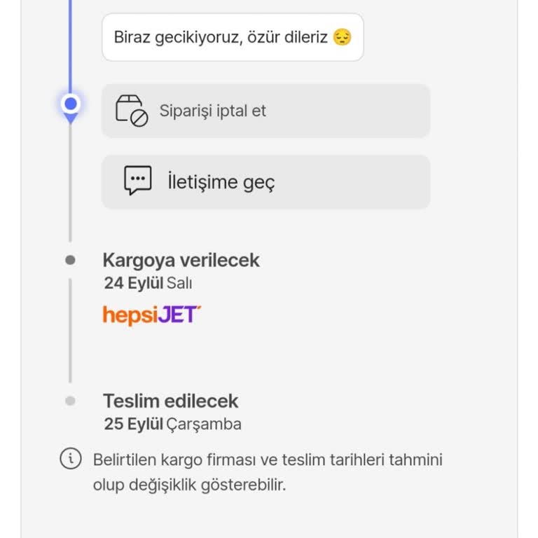 Hepsiburada'da Kargolanmayan Ürün Ve Çözüm Bulamayan Müşteri Hizmetleri