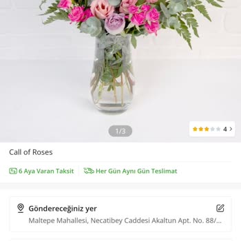 Yanıltıcı Çiçek Siparişi ve Yetersiz Müşteri Hizmetleri