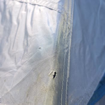 Decathlon'dan Kullanılmış ve Hasarlı Çadır Şoku