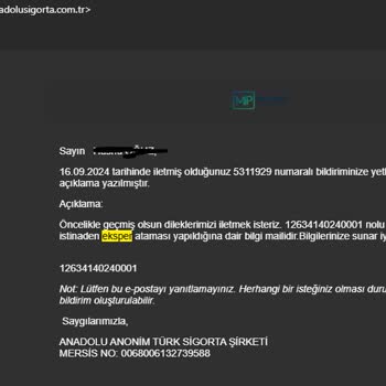 Yanlış E-posta Adresine Sürekli Bildirim