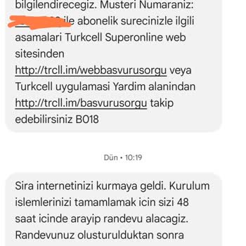 Turkcell'in Amatör Hizmet Süreci Şaşırtıyor