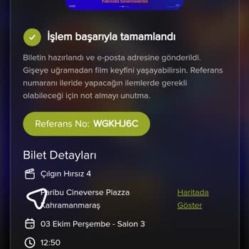 Paribu Cineverse Sinema Deneyiminde Hayal Kırıklığı