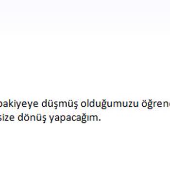 İptal Edilmeyen Hizmet İçin Beklenmedik Ödeme Talebi