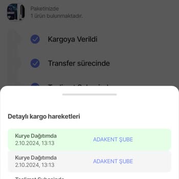 Yanlış Teslimat Bildirimi ve Kargo Karmaşası