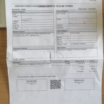 Teşhir Ürünü ve Müşteri Hizmetleri Sorunu: Casper Laptop Hayal Kırıklığı