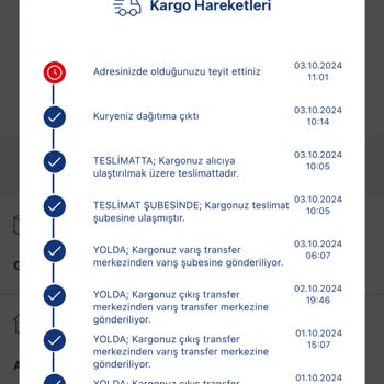 Aras Kargo Şubesinde İletişim Sorunu ve Teslimat Yanıltmacası