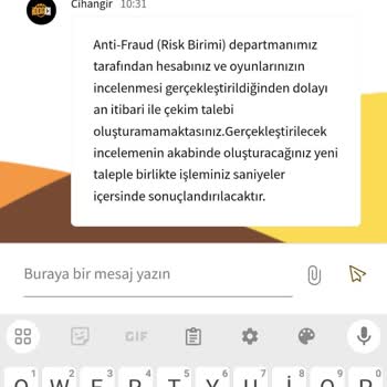 Hesap Bakiyesine Erişememe Sorunu