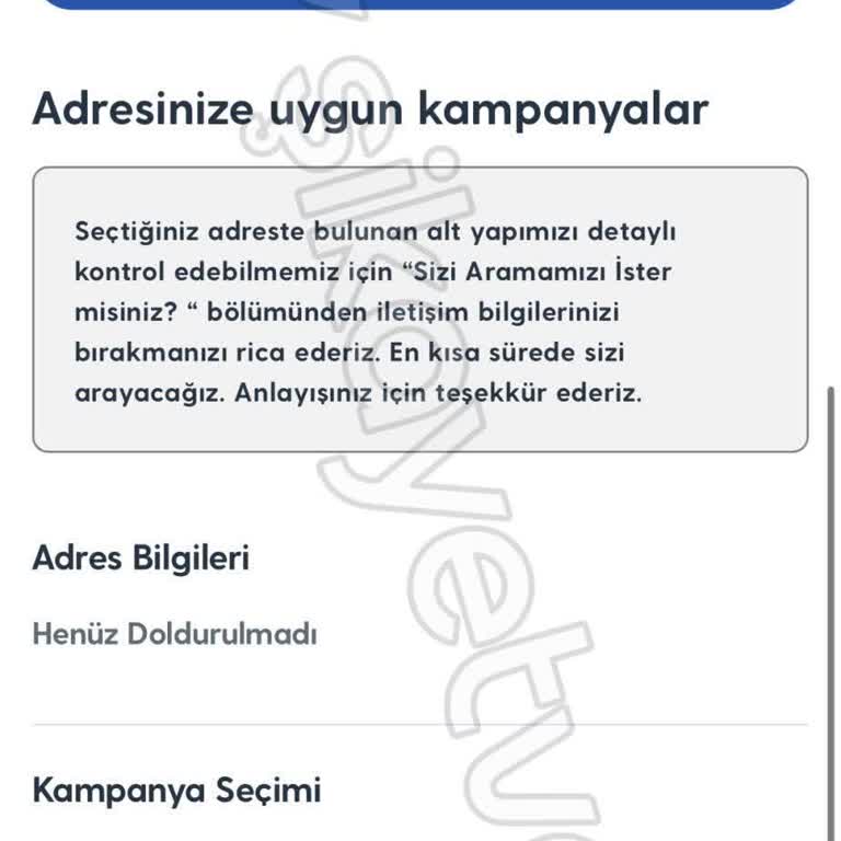 Superonline Kampanya Başvuru Sorunu