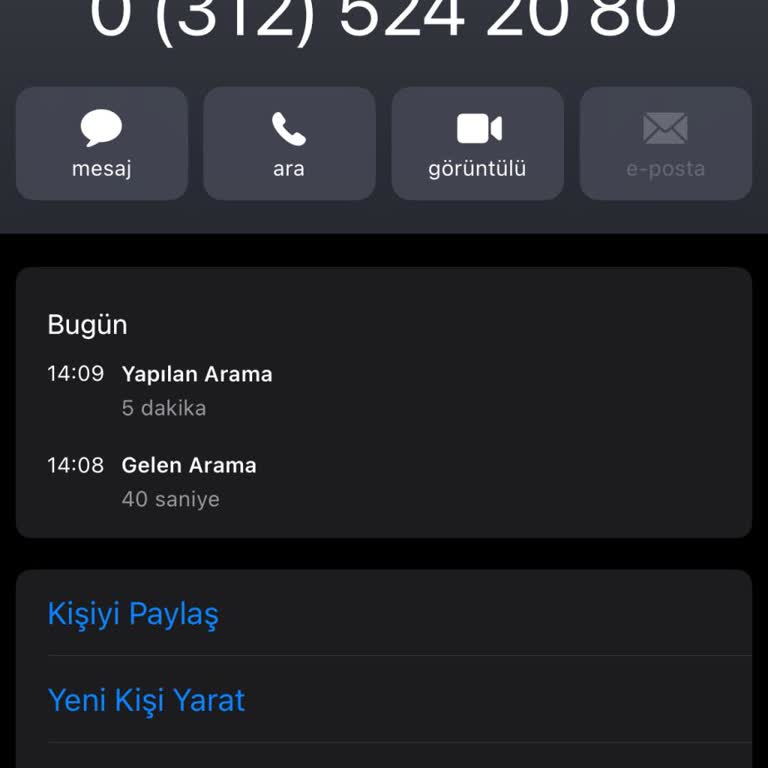 Bilinmeyen Numaradan Gelen Rahatsız Edici Aramalar
