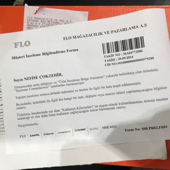 FLO Mağazasından Aldığım Ayakkabıda Tüylenme Sorunu