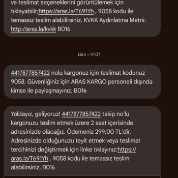 Evde Teslim Edilmeyen Kargo Sorunu