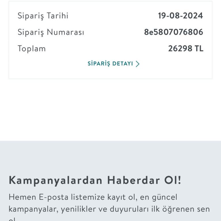 Sipariş Sonrası İletişim Sorunu ve Gecikme