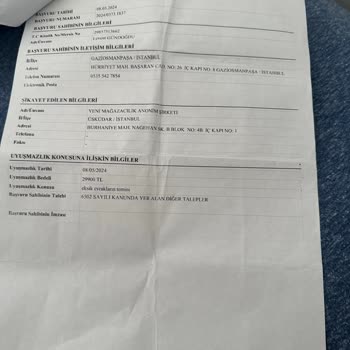 Teslim Edilmeyen Motosikletler ve İletişim Sorunları