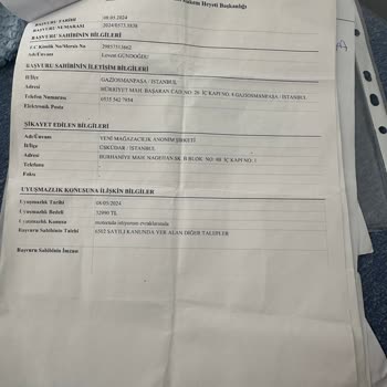 Teslim Edilmeyen Motosikletler ve İletişim Sorunları