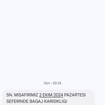 Kayıp Valiz ve İlgisiz Hizmet