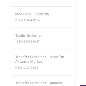 Sipariş İadesi ve Müşteri Hizmetleri Sorunu