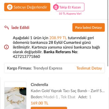 Yanlış İade ve İletişim Sorunu