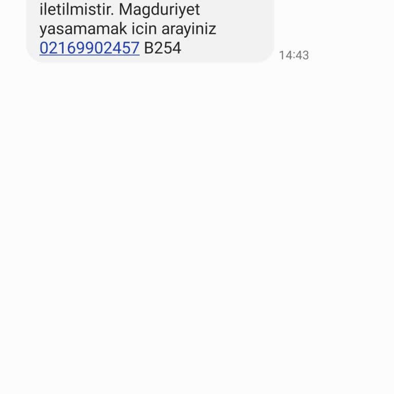 Asılsız Mesajlarla Mağduriyet Uyarısı
