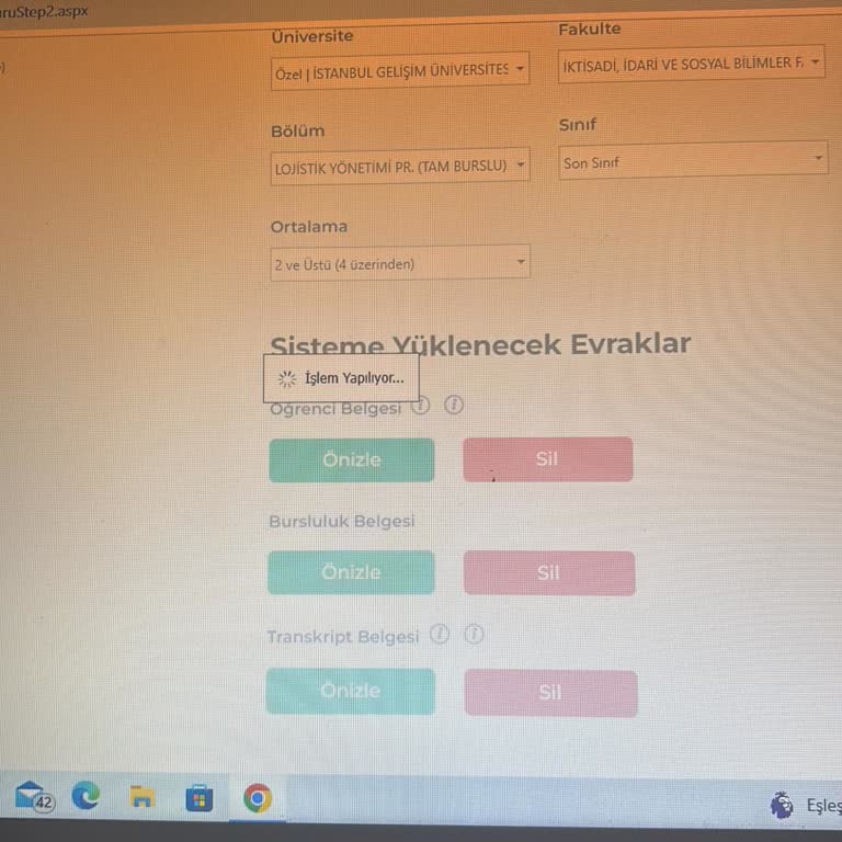İBB Burs Başvuru Sitesindeki Sürekli Hata Can Sıkıyor