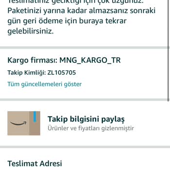 Amazon'da Ürün Gönderim Sorunu ve İptal Mağduriyeti