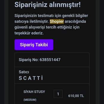 Shopier Siparişim Nerede? Cevap Yok!