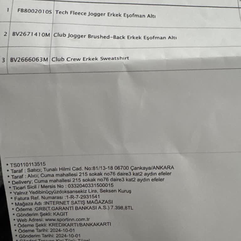 Eksik Teslimat ve İletişim Sorunu