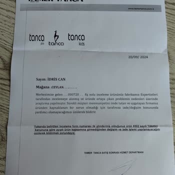 Tamer Tanca'dan Aldığım Ayakkabının Kalitesizliği ve Müşteri Hizmetleri Sorunu