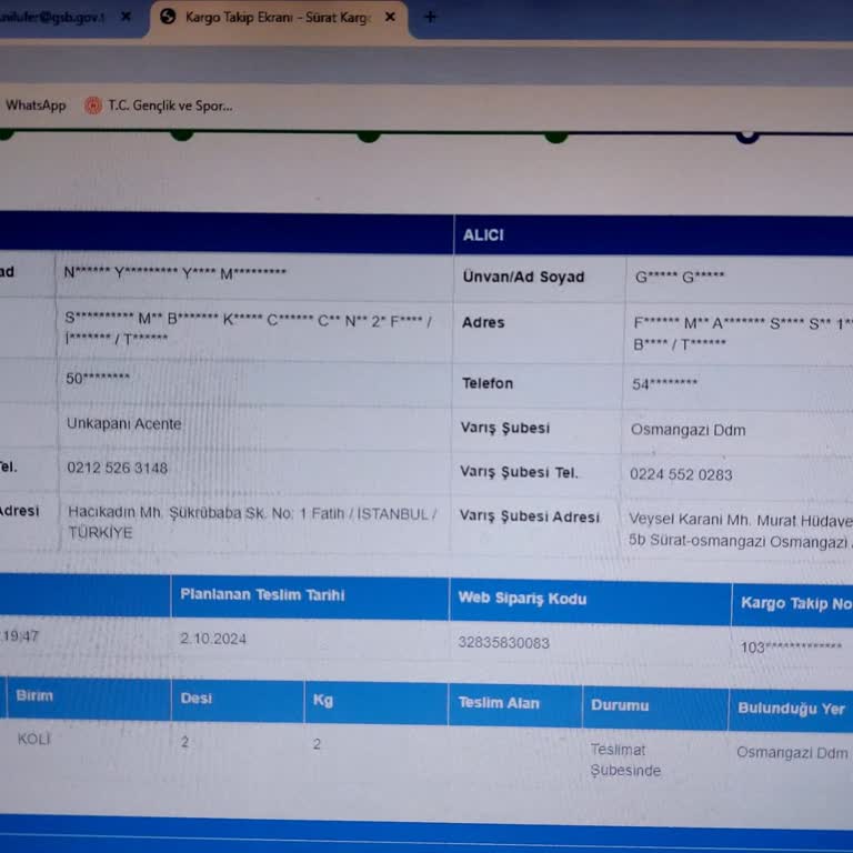 Kayıp Kargo: Sınav Öncesi Mağduriyet