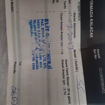 Eski Tarihli Akü Satışı ve İlgisiz Müşteri Hizmetleri