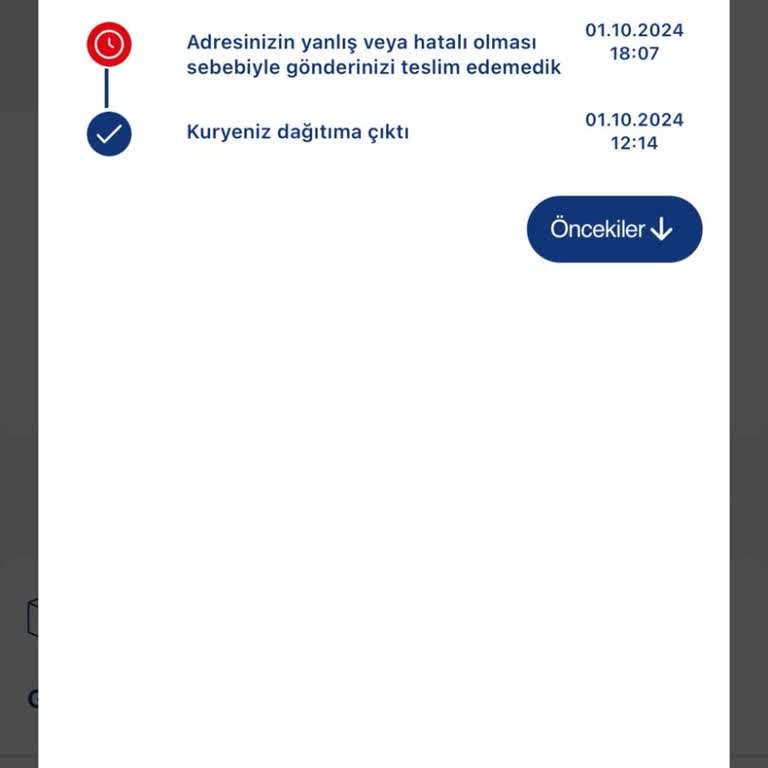 Kayıp Kargo ve İletişim Sorunu