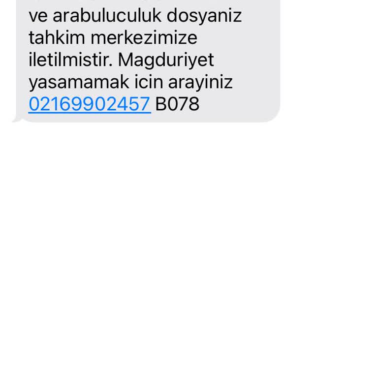 Yanlış Bilgilendirme ve Asılsız Mesaj Şikayeti
