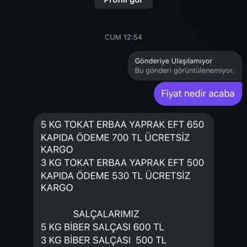 Tokat.yapraklezzeti Eski ve Çürümüş Yaprak Gönderiyor