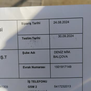 Teslimat Gecikmesi: Koltuk Takımı Hala Gelmedi