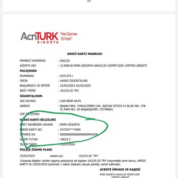 Sigorta ve Kasko İşlemlerinde Bilgilendirme Eksikliği