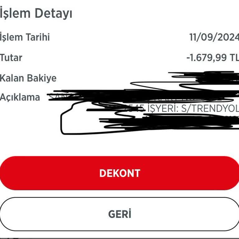 Trendyol'da Sipariş Oluşturulmadı, Para İadesi Bekleniyor