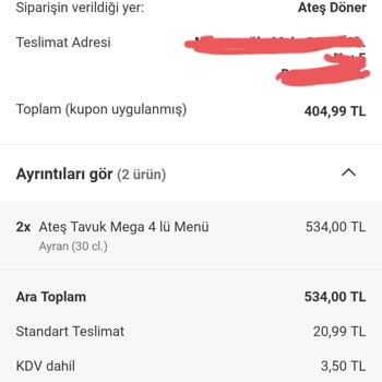 Yemek Sepeti Sipariş Sorunu ve Müşteri Mağduriyeti
