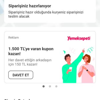 Yemek Sepeti Sipariş Sorunu ve Müşteri Mağduriyeti