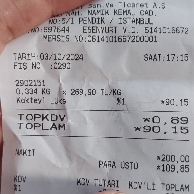 Poşet Ücreti ve Mağaza Çalışanının Tavrı