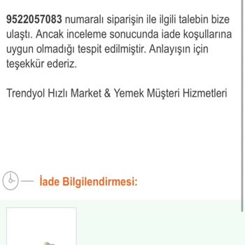 Eksik Ürün ve Yetersiz Müşteri Hizmeti